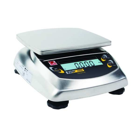 Ohaus Digital Compact Bench Scale 6kg/15 lb. Capacity V31X6