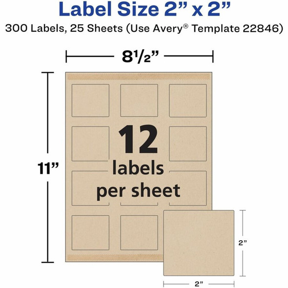 Avery&reg; Easy Peel Promotional Label 22846 SPR-AVE22846