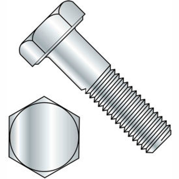 Hex Cap Screw - 3/8-16 x 1-1/4"" - 18-8 Stainless Steel - FT - UNC - Pkg of 100