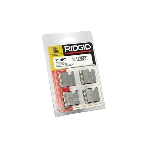 Manual Threading/Pipe and Bolt Dies Only, 1 in - 11 1/2 NPT, 12R, HS