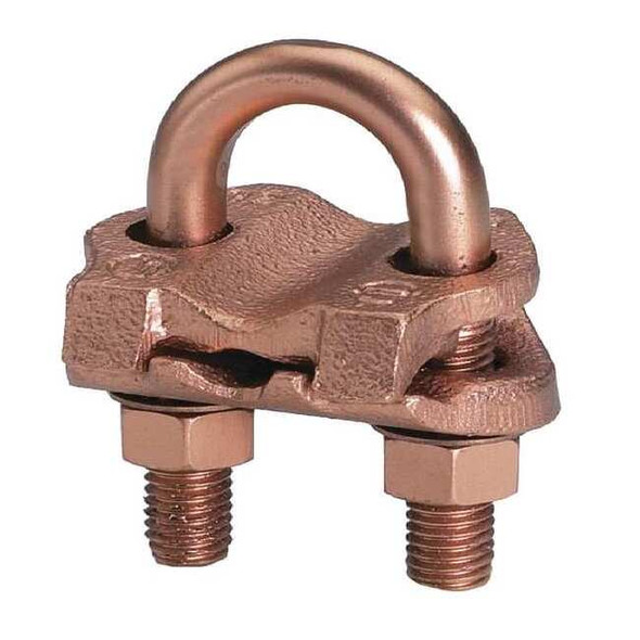 Burndy Pipe Ground Clamp,5AWG,2.88In GAR1526
