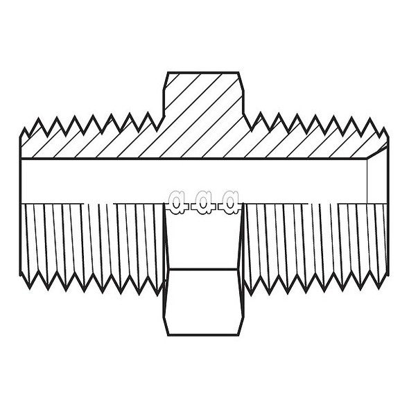 Adaptall Hose Adapter,3/8",BSPT,3/8",NPT 9008-0606 Adaptall Hose Adapter,3/8",BSPT,3/8",NPT 9008-0606