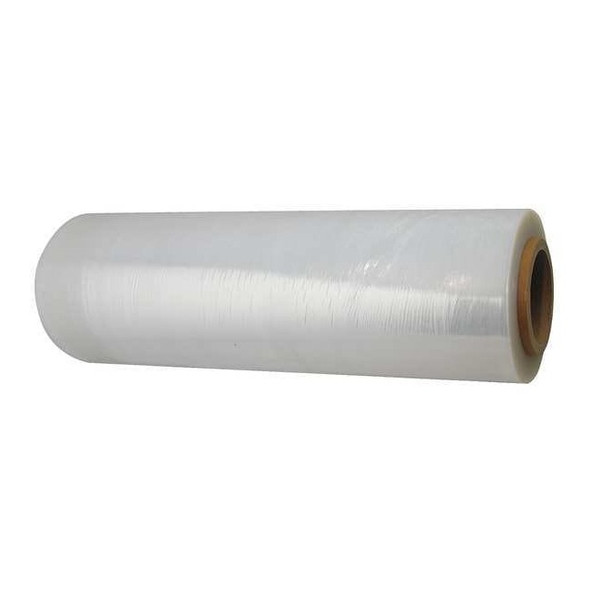 Stretch Wrap, 18" W x 1500 ft. L, 90 ga, Cast Style, Clear, Standard Duty