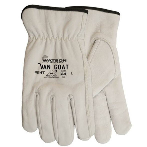 Watson Gloves Leather Gloves, Cut Level A6 ,Dryhide ,M 1 PR 547-M