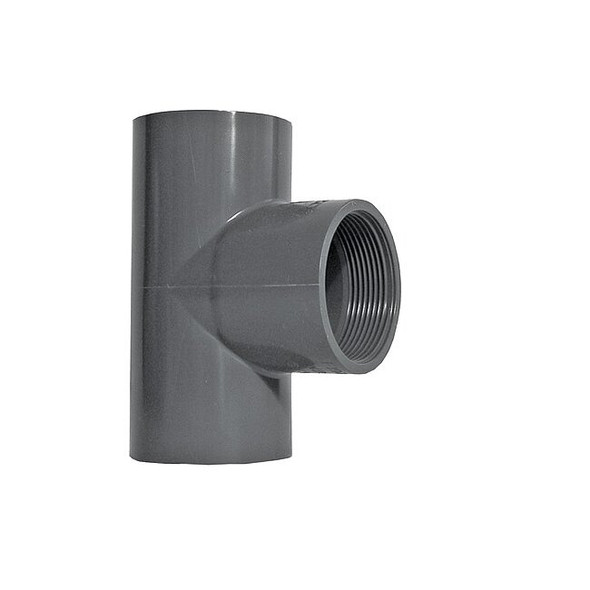 Westlake Pipe & Fittings PVC, Tee, 2 in Socket, 2 in Socket 302251