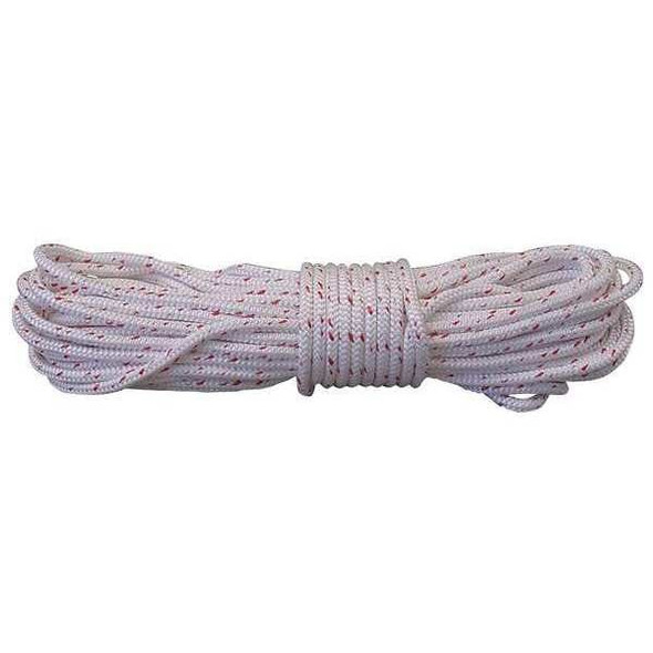 All Gear Climbing Rope,PES,5/8 In. dia.,150 ft. L AG12SP58150RW