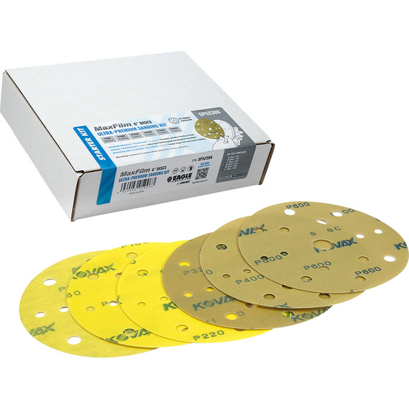 6" Super Tack Maxfilm 15 Holes Discs Kit SP52386