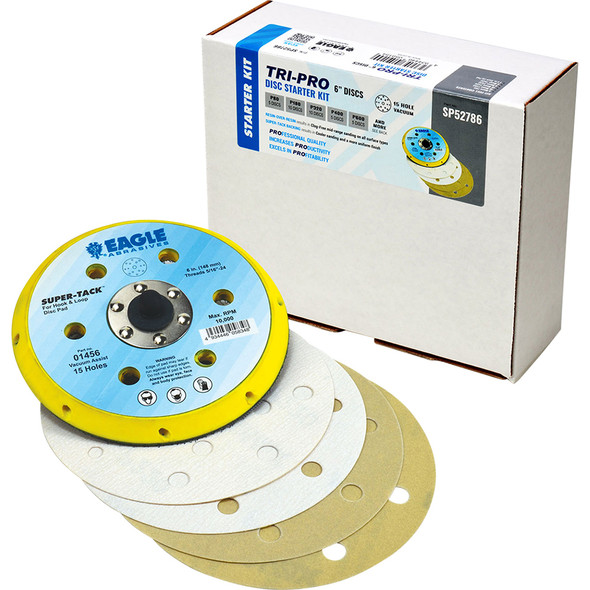 6" Super Tack TR-PRO 15 Holes Discs Kit SP52786