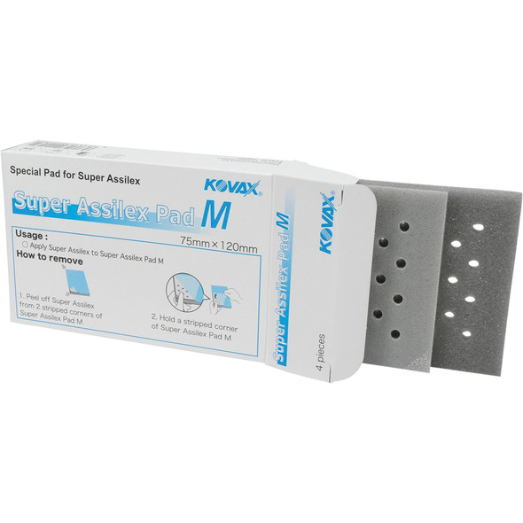 Super Assilex Pads - M- 4 pads, for Super Assilex Sheets 971-0025
