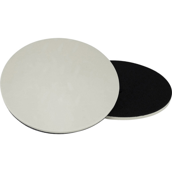 6" Micro-Hook Interface Hard Pads- no Holes 971-0054