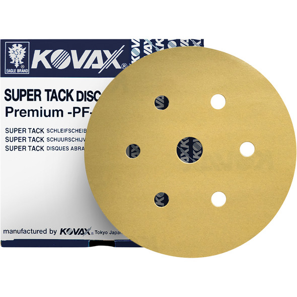 6” S-Tack (Hook & Loop)  Dustless Discs PF 7/H-P600 566-0600