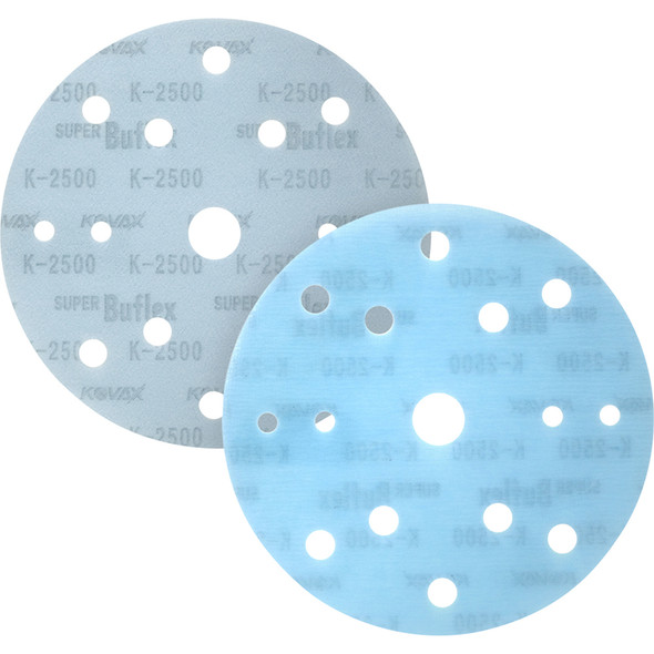6” DRY Super Buflex Dustless Discs - Blue 15/H-K-2500 193-1562