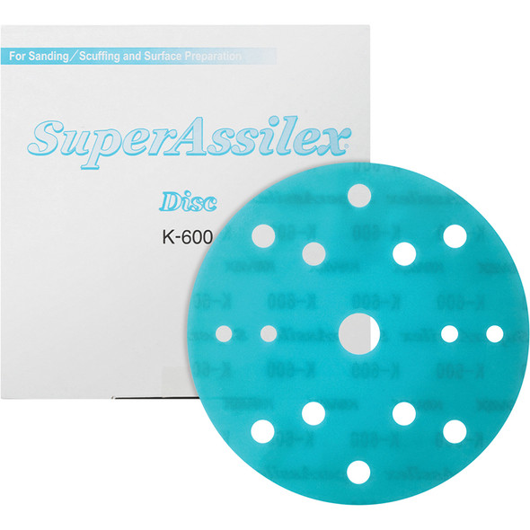 6” Super Assilex Dustless Discs - Sky 15/H-K-600 193-1578