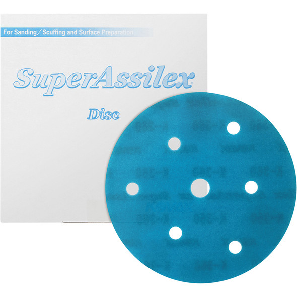 5" Super Assilex Dustless Discs - Ocean 7/H-K-360 195-1545