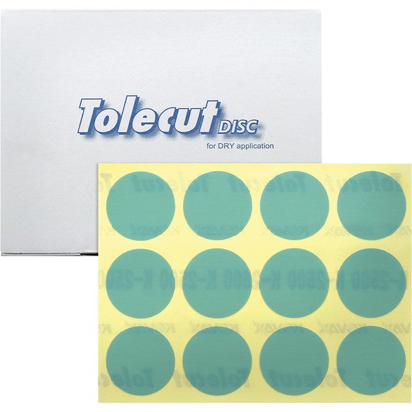 Tolecut T-Up Discs - Blue-K-2500-96 discs 192-15148