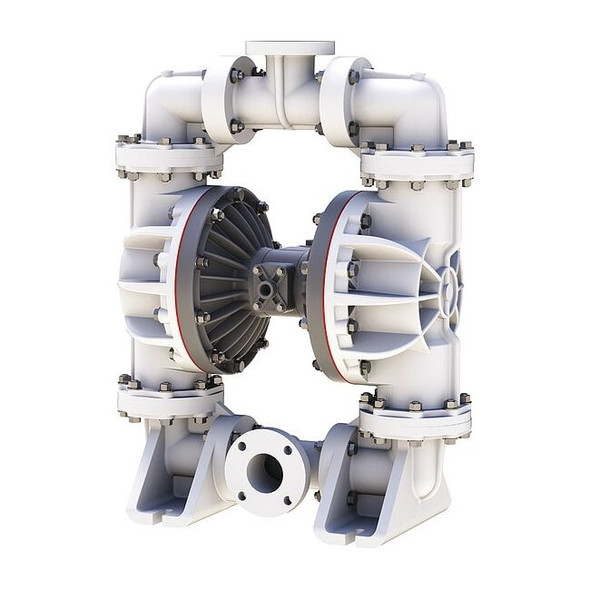 Sandpiper DblDiaphPmp,3/4inFlang,Santoprene,280gpm S30B3P1PPAS000.
