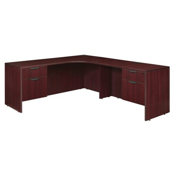Legacy Dbl PenRight Corner Credenza,Legacy71" LLDCR712447MH Legacy Dbl PenRight Corner Credenza,Legacy71" LLDCR712447MH