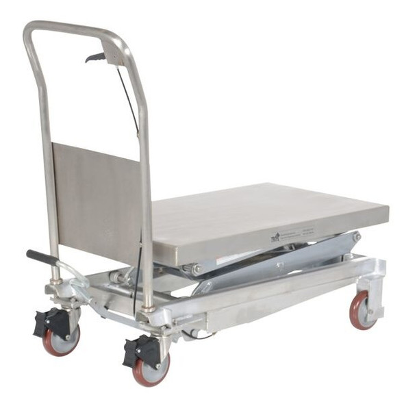 Manufacturer Varies Scissor Lift Table, 800 lb. Cap, 20"W, 35-1/2"L CART-800-D-PSS