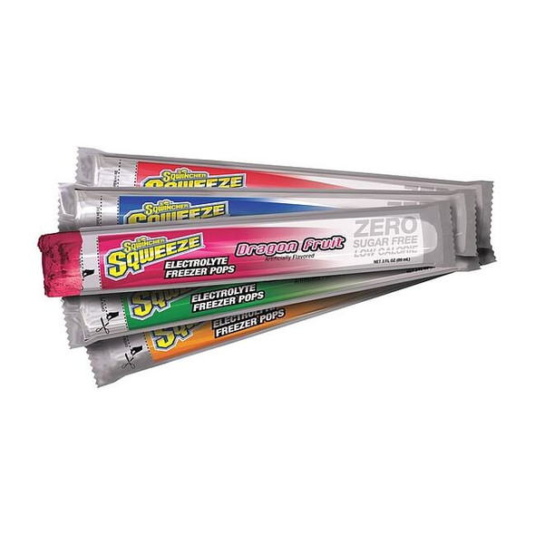 Sqwincher Freezer Pop,3 oz. Yield Per Unit,PK150 159200231