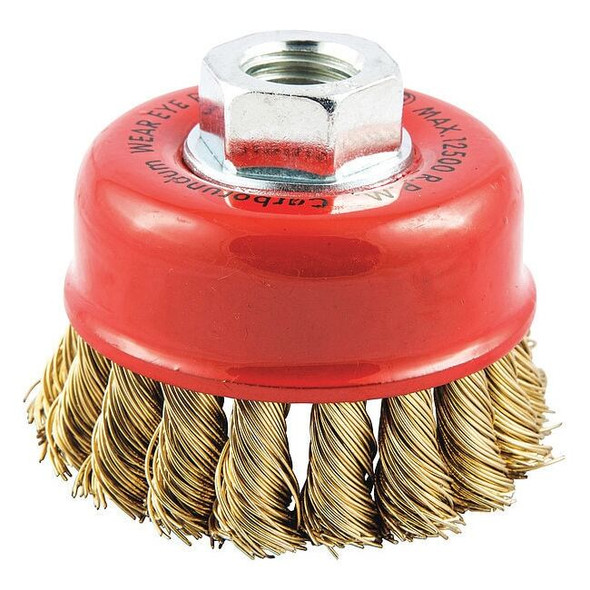 Manufacturer Varies Cup Brush,Wire 0.020" dia.,Brass 66254442997