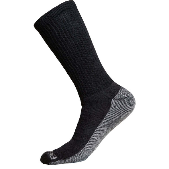 Berne Men's 12 to 15 Black Everyday Work Crew Socks (3-Pack) SK101BK440