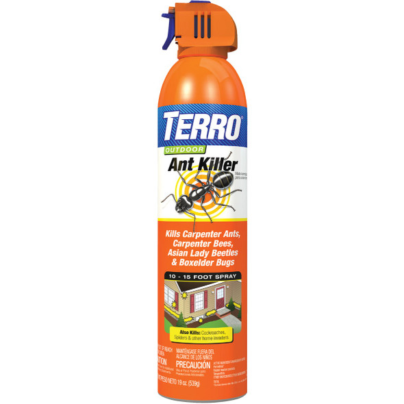 Terro 19 Oz. Aerosol Spray Outdoor Ant & Roach Killer T1700-6