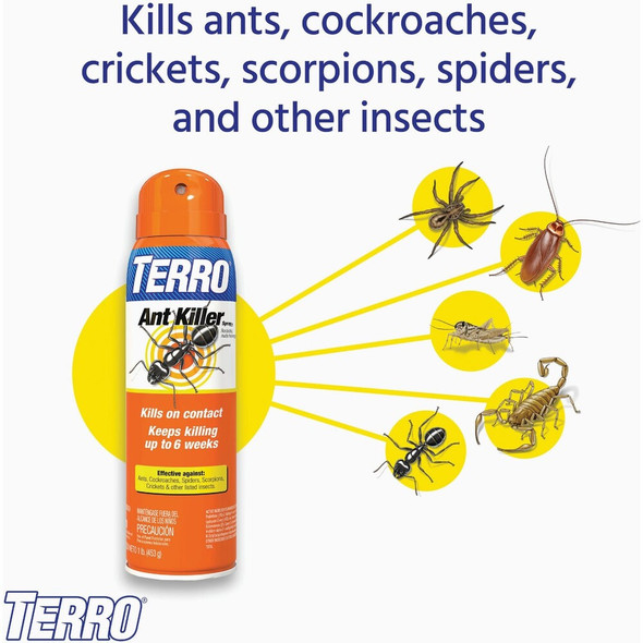 Terro 16 Oz. Aerosol Spray Ant Killer T401-6 765381