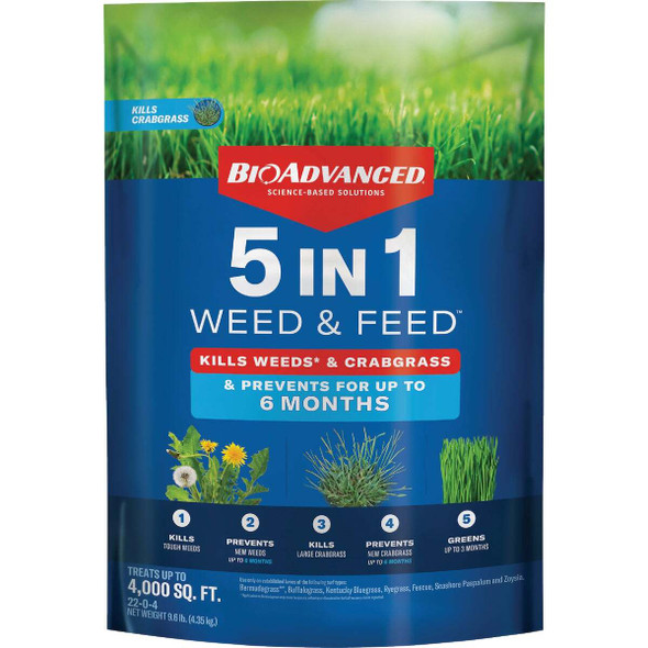BioAdvanced 4m 5in1 Weed & Feed 704860L