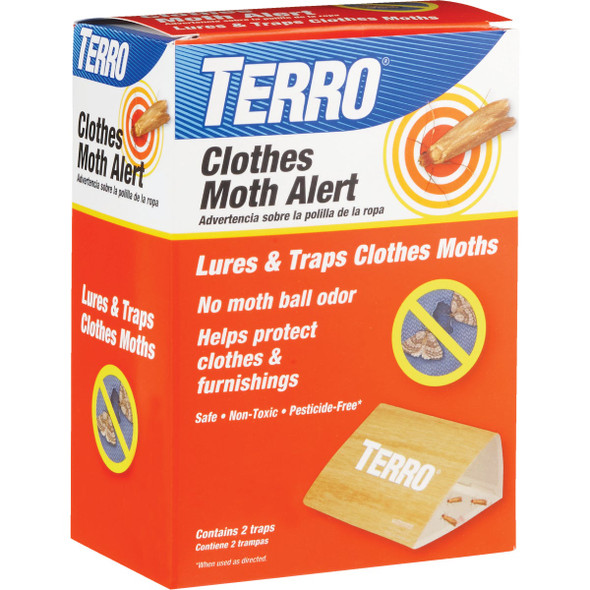 Terro Glue Clothes Moth Alert Trap (2-Pack) T720
