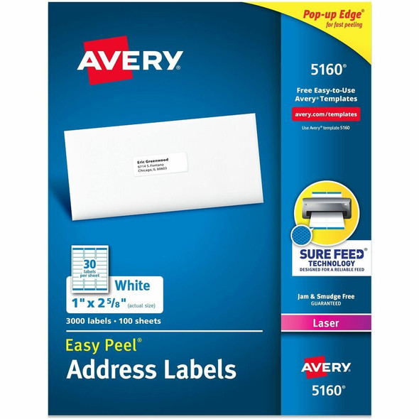 Avery&reg; Easy Peel Address Label 5160