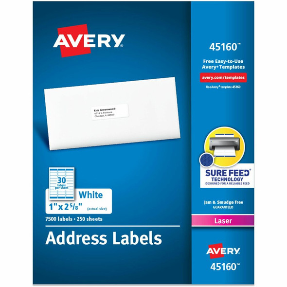 Avery&reg; Easy Peel Address Label 45160