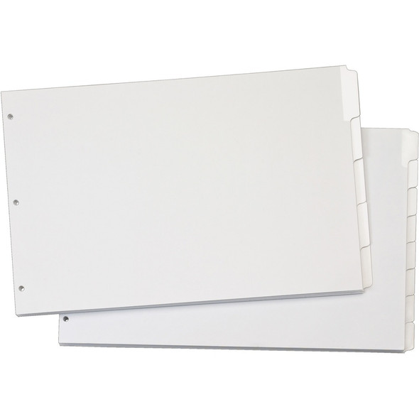 Cardinal&reg; Write 'n Erase Tab Divider 84270CB