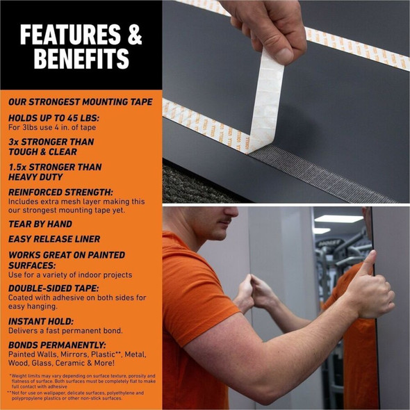 Gorilla Glue  Mounting Tape 112962 SPR-GOR112962