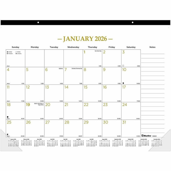 Blueline Gold Collection Calendar C199003