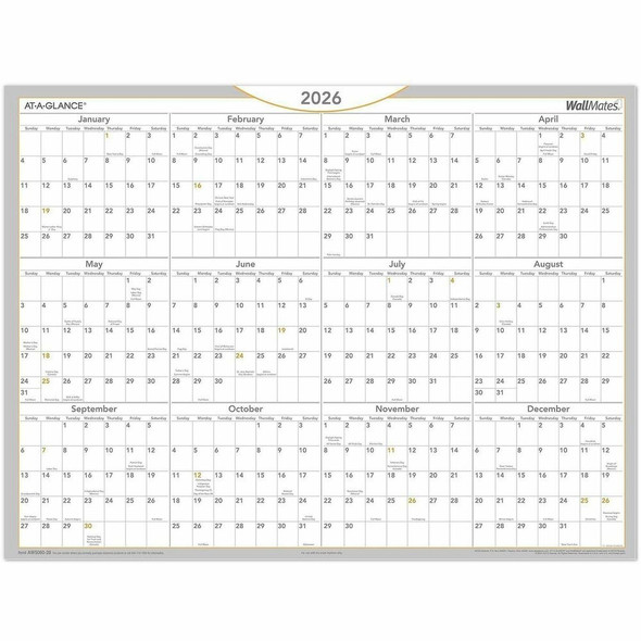 At-A-Glance WallMates Calendar AW506028