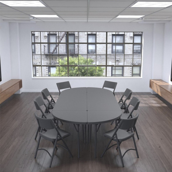 Dorel ZOWN Folding Table 60523SGY2E SPR-CSC60523SGY2E