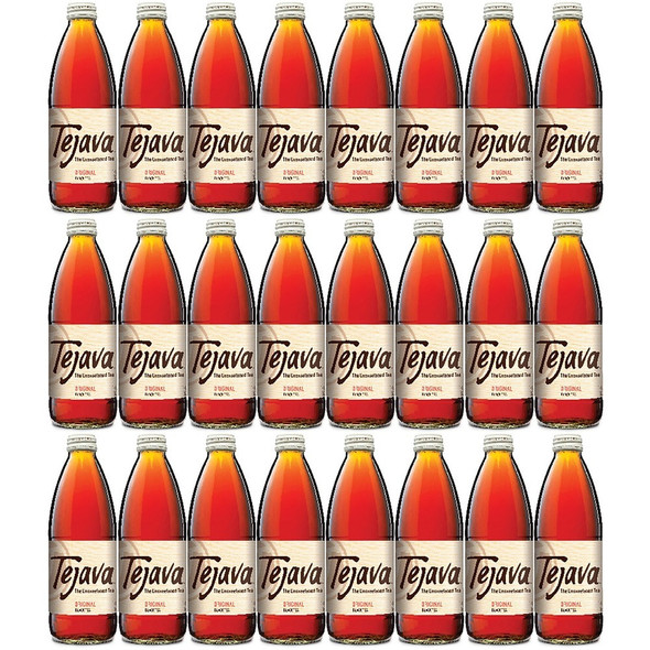 Tejava Original Black Tea Bottle - GMO Free - 24 / Carton