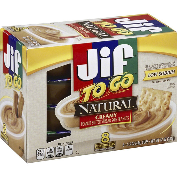 Jif To Go Peanut Butter 24307 Jif To Go Peanut Butter 24307