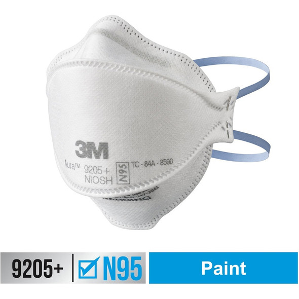 3M Aura Safety Mask 9205P10DC