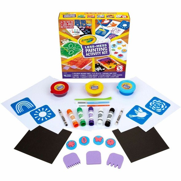 Crayola Less Mess Paint Set - Paint, Art - 1 Kit