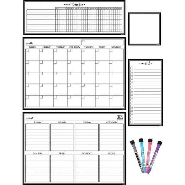 Teacher Created Resources  Calendar Kit 77407