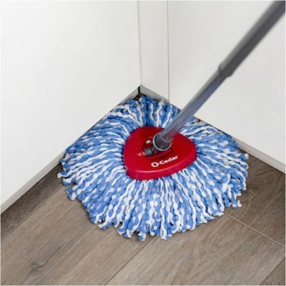O-Cedar EasyWring Rinse Clean Mop Refill - MicroFiber - Multi - 2 - Pack 172092 SPR-FHP172092