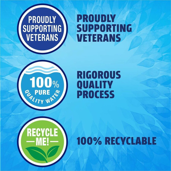 Pure Life Distilled Water - 127.82 fl oz (3.78 L)Bottle - 6 - Carton 12532472 SPR-NLE12532472