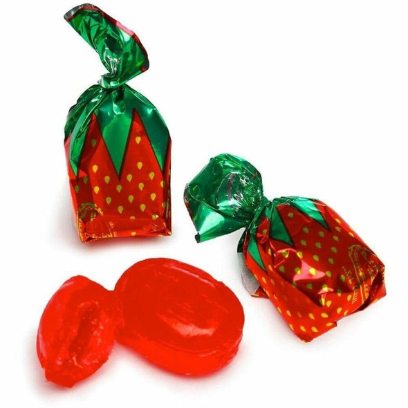 Penny Candy Strawberry Filled Candies - Strawberry - 2.50 lb - 1 Bag 014 SPR-PEC014