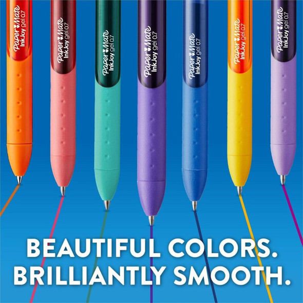 Paper Mate InkJoy Gel Pens - Retractable - Assorted Ink - Gel-based - 4 - Pack 2205628 SPR-PAP2205628