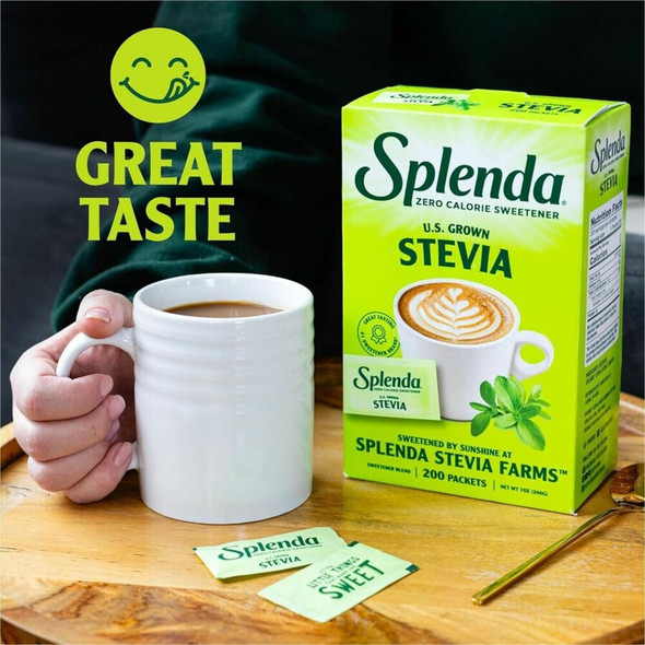 Splenda Single-serve Sweetener Packets - 0.035 oz (1 g) - 200 - Box SP82000310 SPR-SNHSP82000310