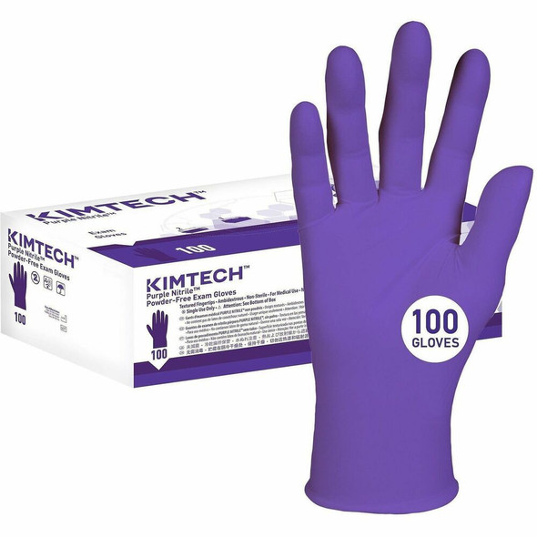 Kimtech Purple Nitrile Examination Gloves 55082CT