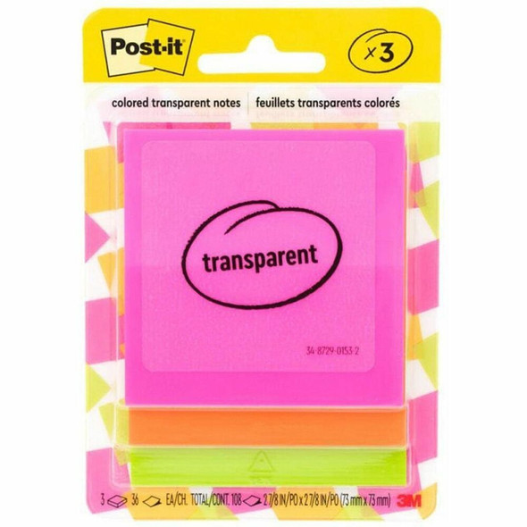 Post-it&reg;  Adhesive Note 6003COL