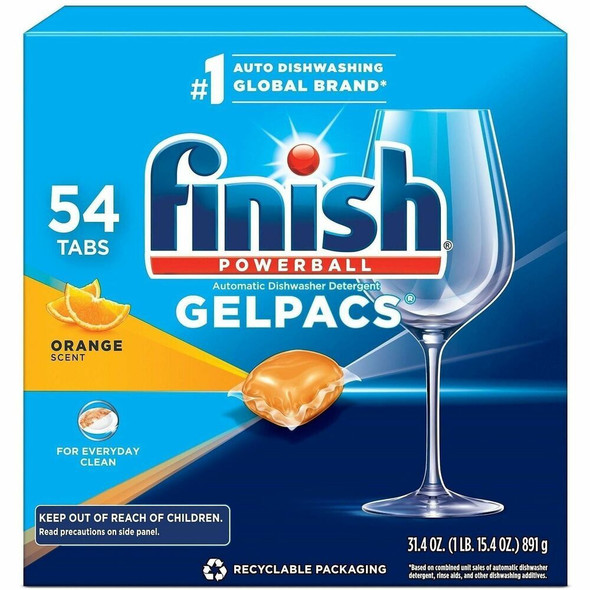 Finish All in 1 Gelpacs Dishwashing Detergent 81181