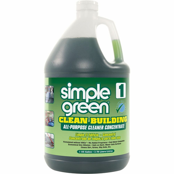 Simple Green Clean Building Multipurpose Cleaner & Degreaser 11001CT